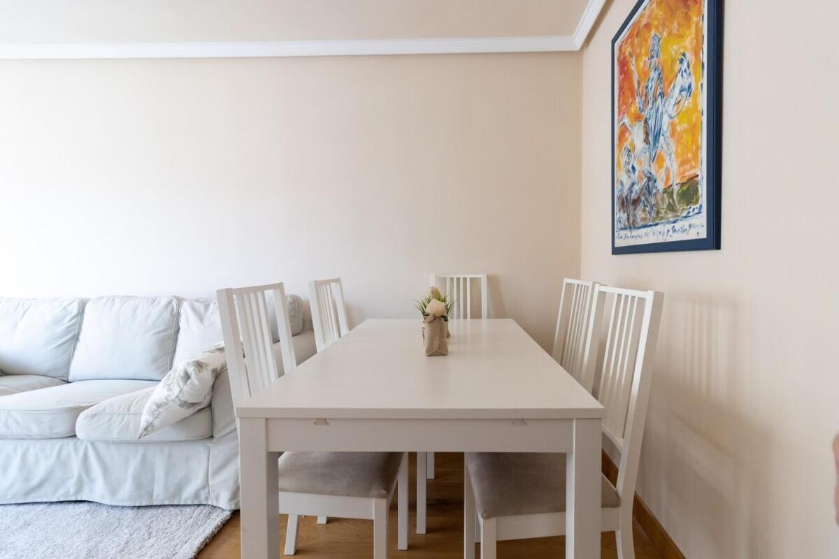 Apartamento Centro Gijon Con Parking Appartamento Esterno foto