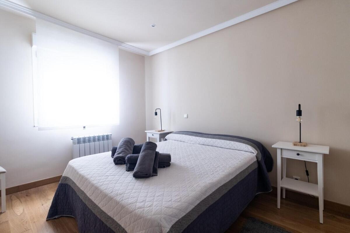 Apartamento Centro Gijon Con Parking Appartamento Esterno foto