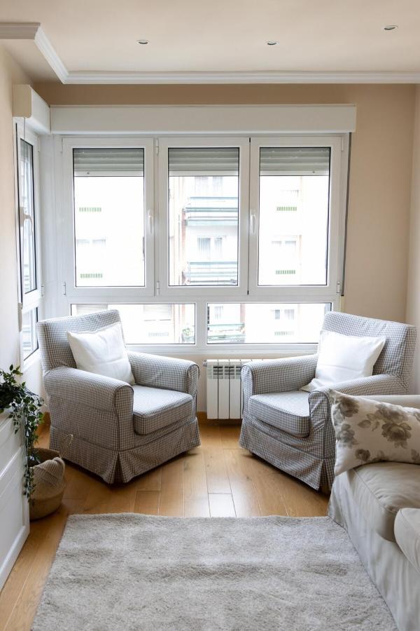 Apartamento Centro Gijon Con Parking Appartamento Esterno foto